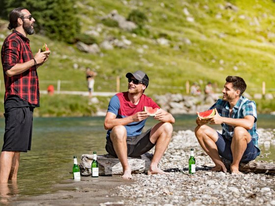 wanderurlaub koenigsleiten wandern maennerrunde